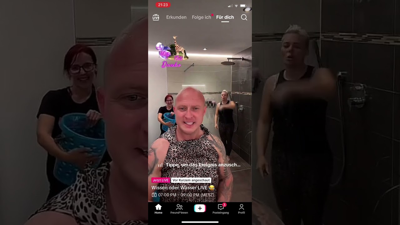 Wissen Oder Wasser Live