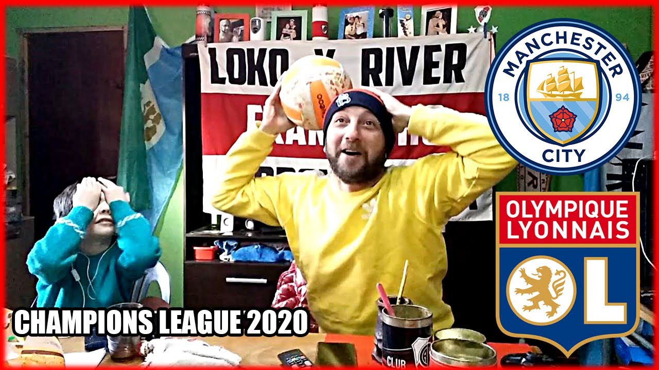 Manchester City vs Olympique de Lyon | Reacciones de un Hincha | Champions League 2020