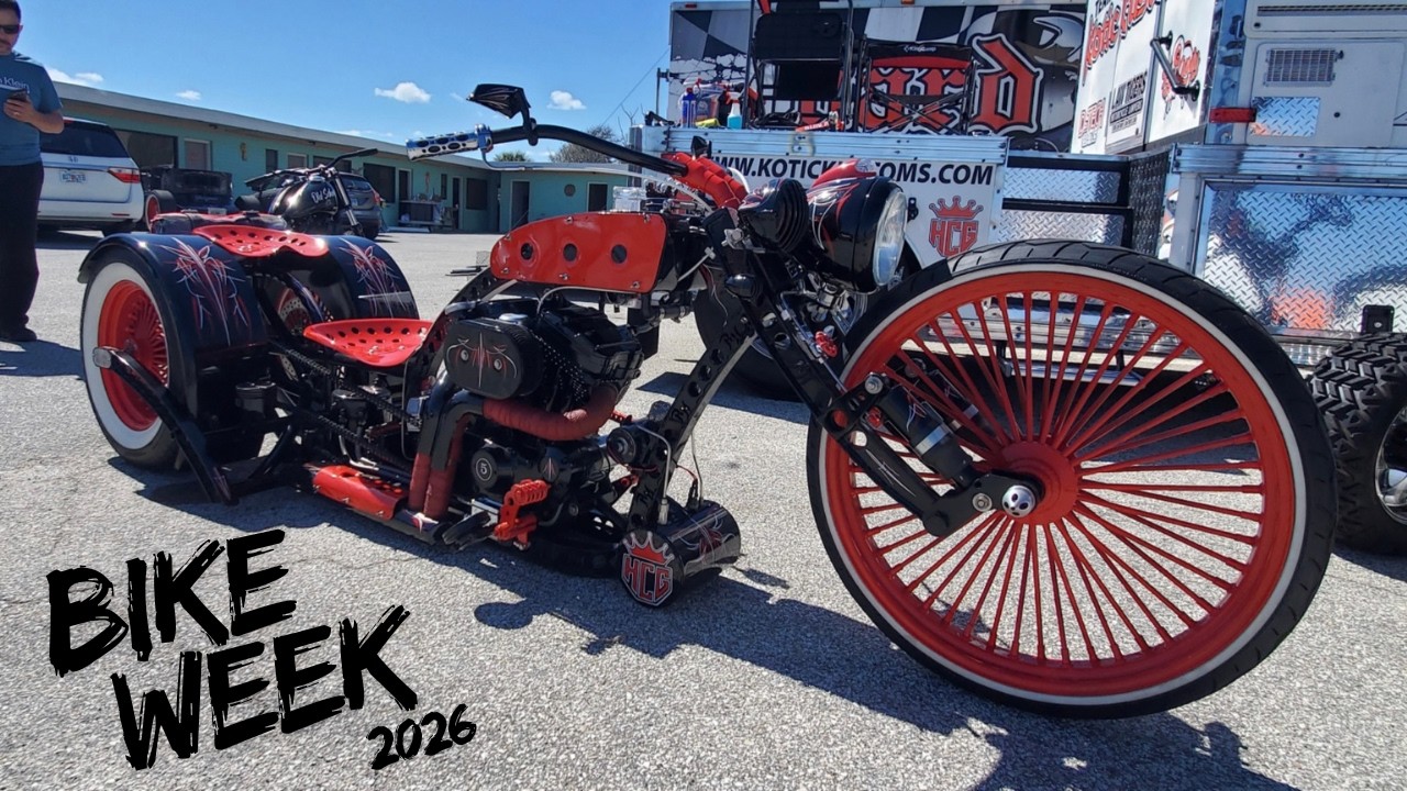 A little ride around Daytona BIKE WEEK 2026 on my CFMOTO Papio SS.