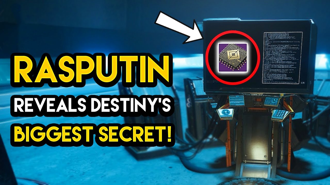 Destiny 2 - RASPUTIN REVEALS DESTINY’S BIGGEST SECRET!