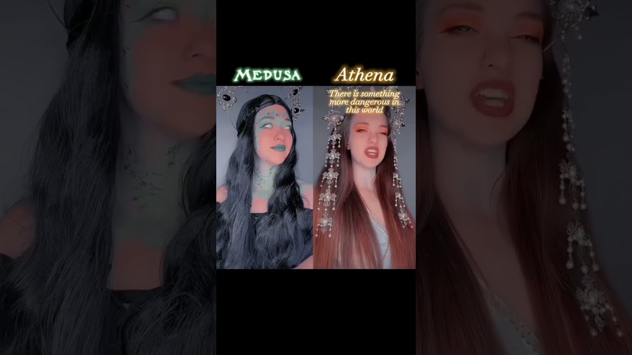 (INTERPRETATION) #POV Medusa and Athen stand up to Poseidon #shorts #youtubeshorts #acting #fyp
