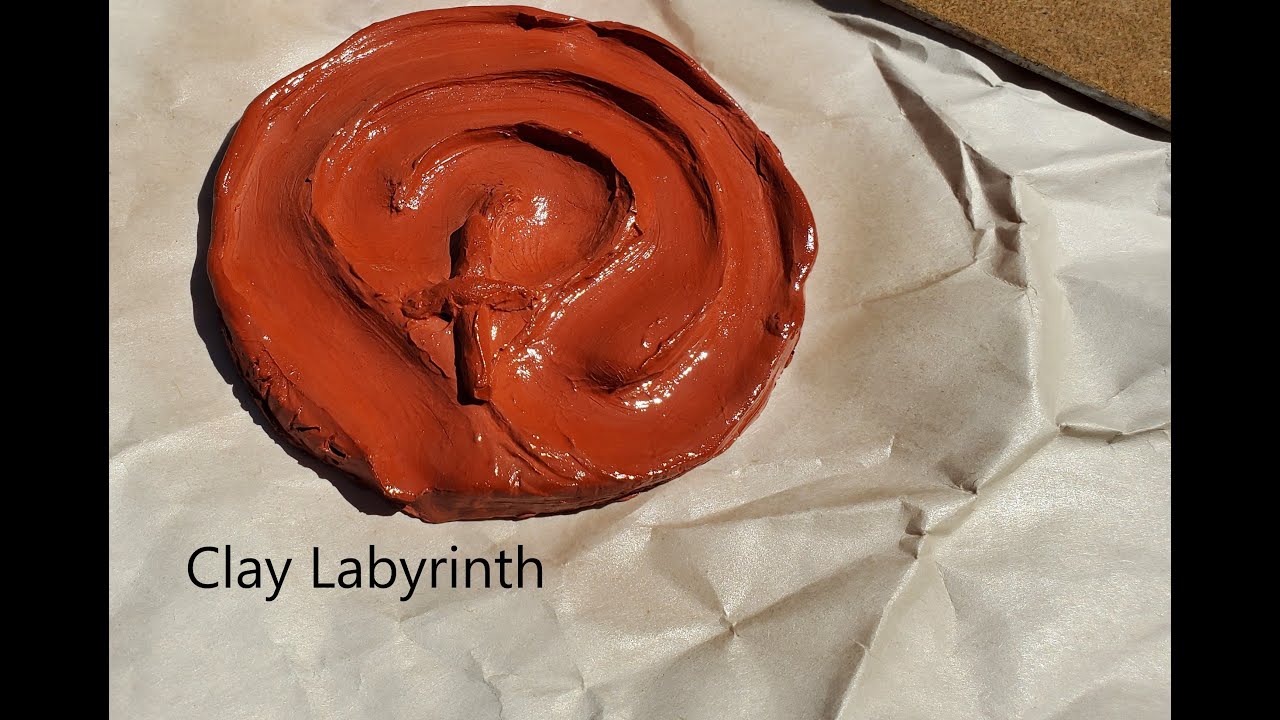 Make a Clay Finger Labyrinth