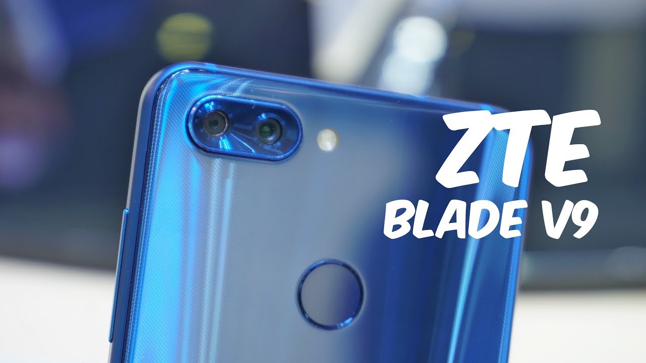ZTE Blade V9 Hands-on, Camera, Design overview at MWC 2018