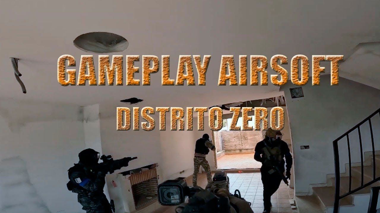 GAMEPLAY AIRSOFT_DISTRITO ZERO_NOVESKE AEG_