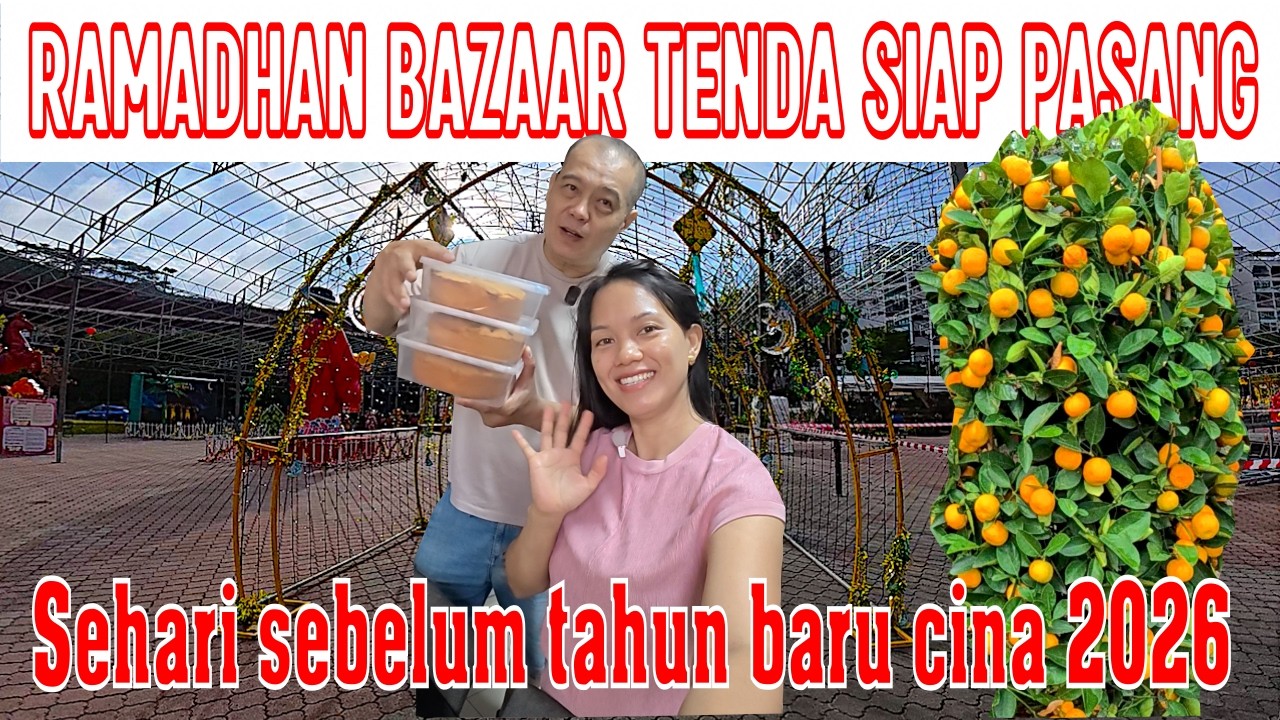 Ke Bukit Batok ternyata tenda Ramadhan bazaar sudah di pasang