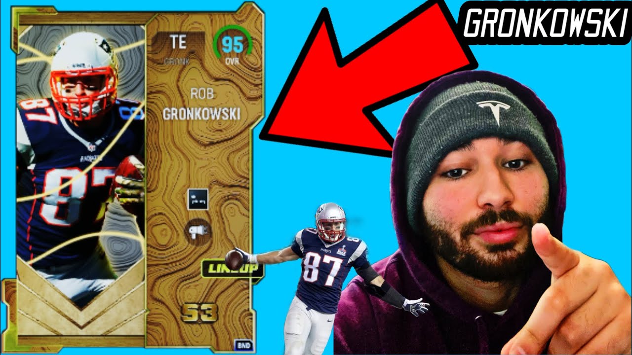 95 ROB GRONKOWSKI IS INSANE!!!!! LEVEL MASTER!!! MADDEN 23 ULTIMATE TEAM!!!!