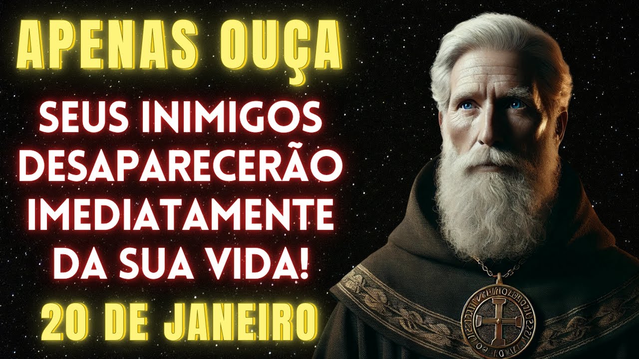 🛑 Seus INIMIGOS vão Desaparecer da sua VIDA com esta ORAÇÃO PODEROSA a SÃO BENTO ✝️