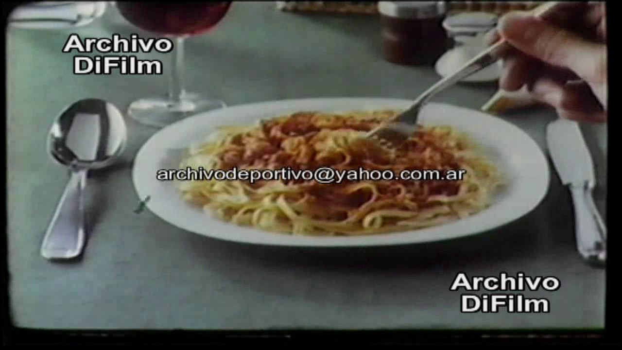 Publicidad Fideos Grimaldi - DiFilm (1987)