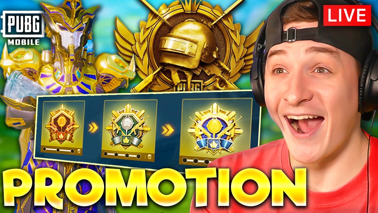 ACE MASTER PROMOTION RANKING! PUBG MOBILE LIVE