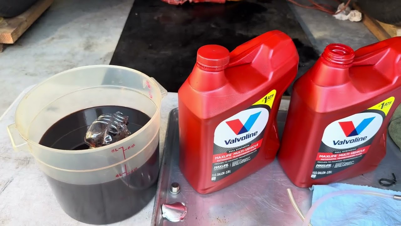 Land Rover Discovery 2 Transmission Fluid Drain and Fill. 