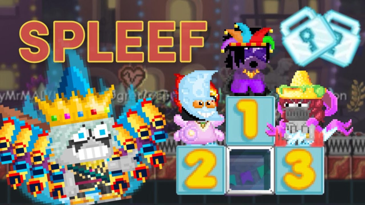 I hosted a Spleef Tournament | Growtopia