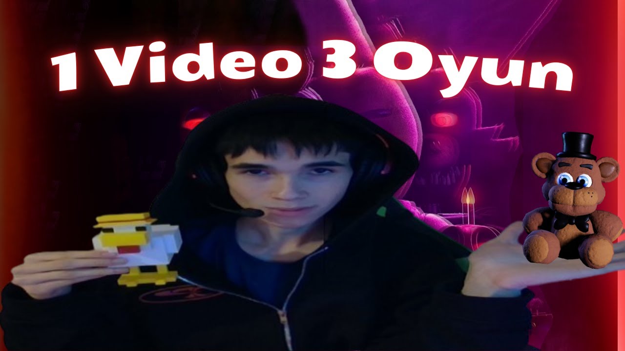 1 Video 3 Oyun !!! #1