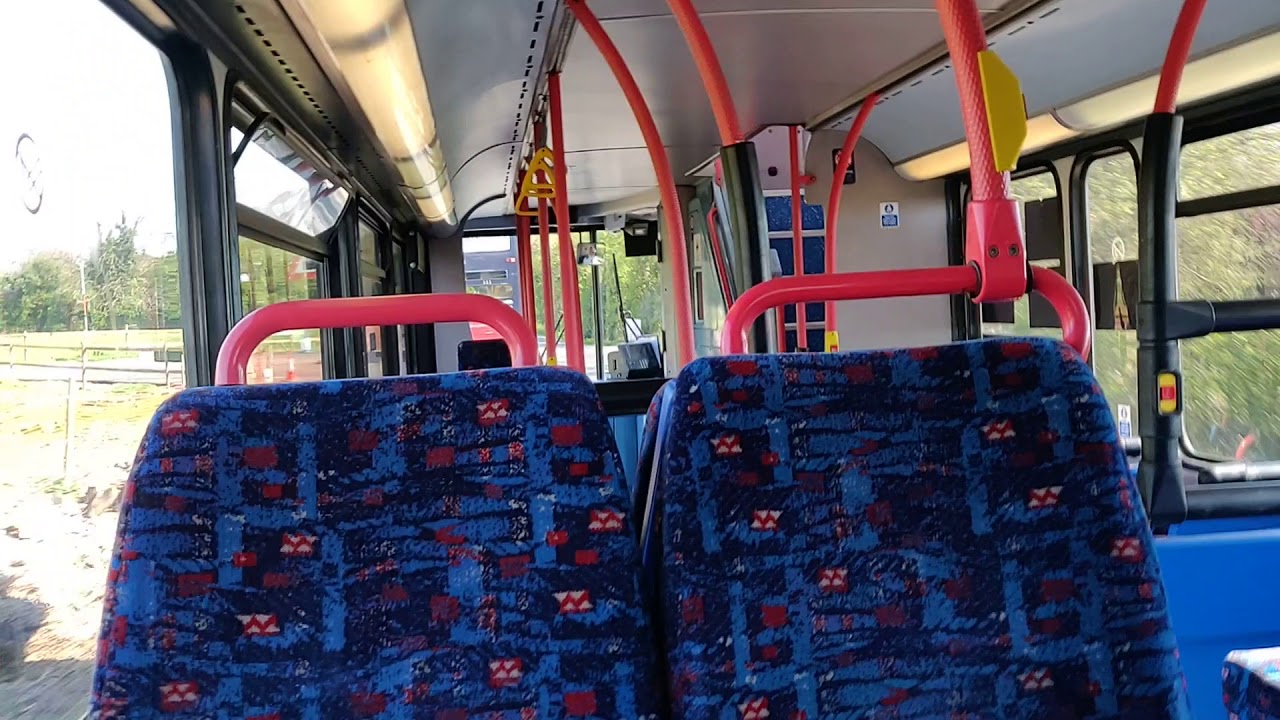 The Green Bus (ex NX West Mids) Volvo B7TL Plaxton President V95 MOA Rail Replacement