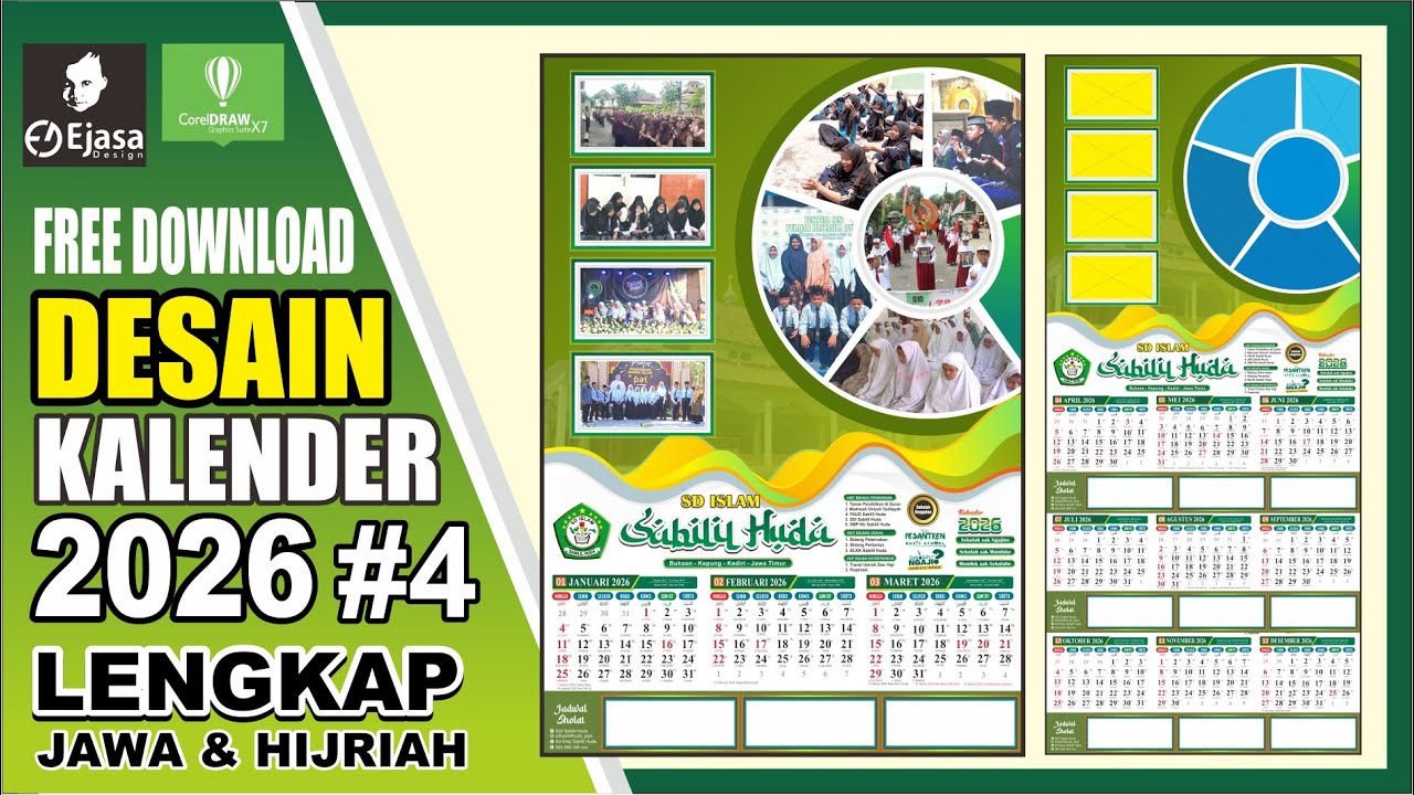 FREE DOWNLOAD KALENDER 2026  #kalender #kalender2026 #banner #perctakan