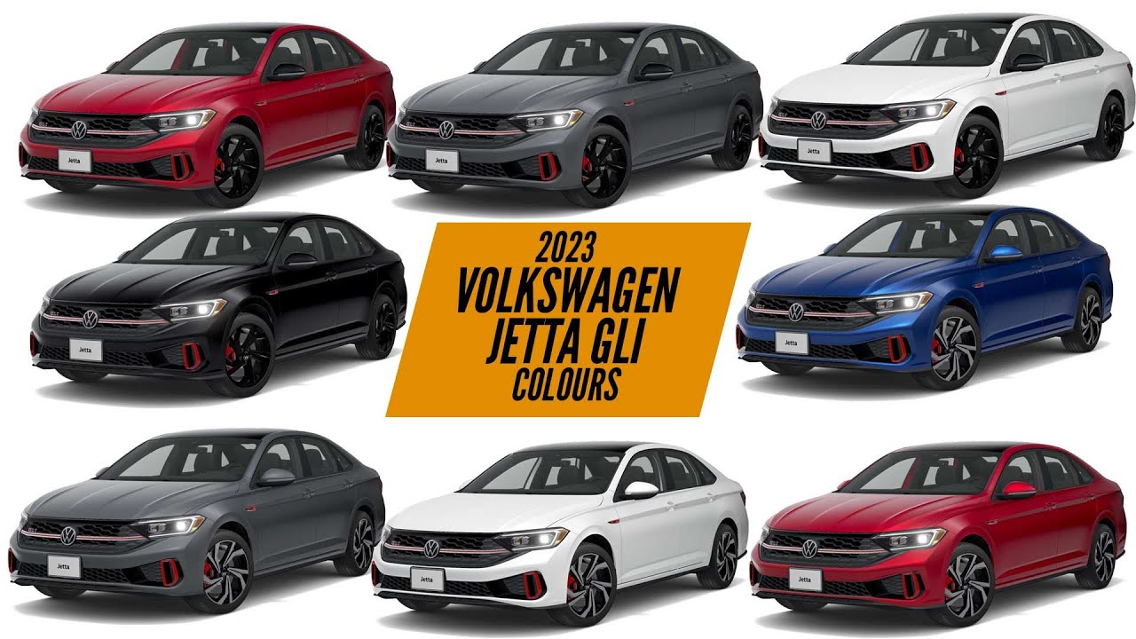 2023 Volkswagen Jetta GLI - All Color Options - Images | AUTOBICS
