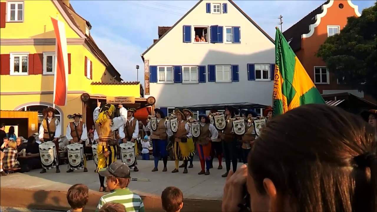 LKZ Laupheim beim Stadtmauerfest in Nördlingen 2013 - Mach mit!
