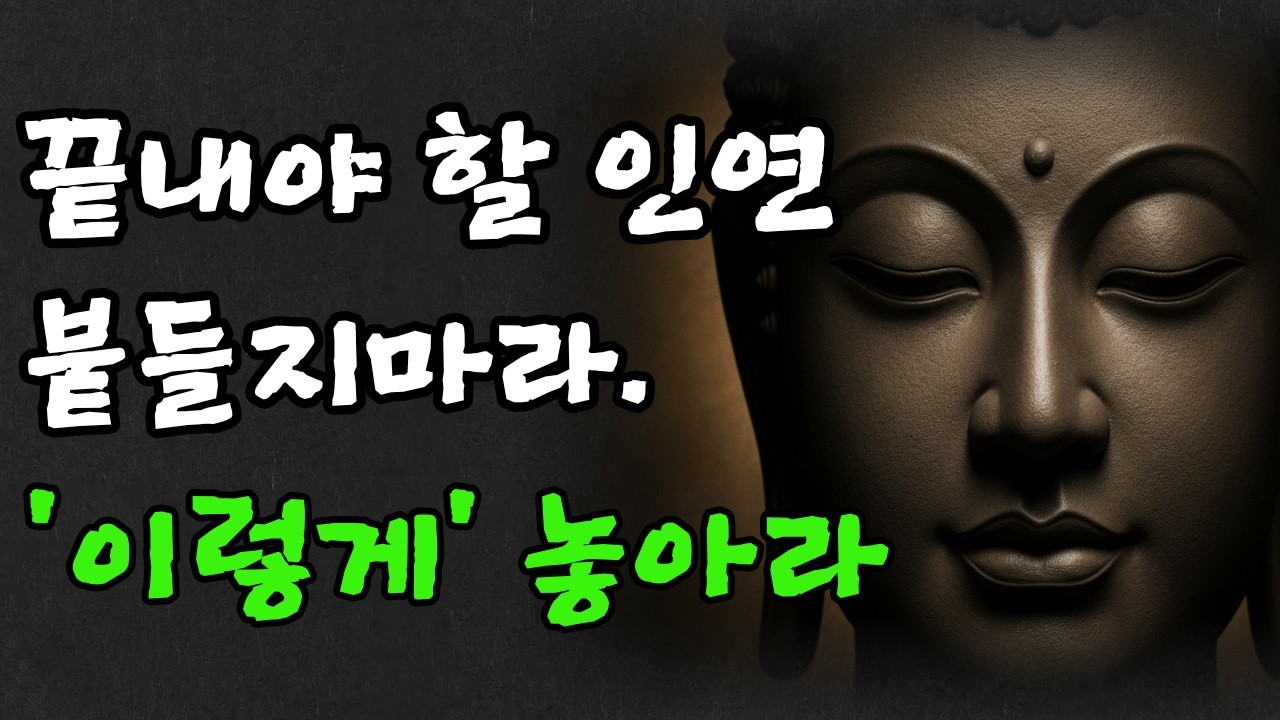 이별 후에는 이렇게 살아라. 마음의 평화를 찾는 법 #황혼이혼 #이별 #부처님말씀 #부처님명언 #명언 #부처님지혜 #부처님 #오디오북 #잠들기전 #마음공부 #마음챙김 #치유