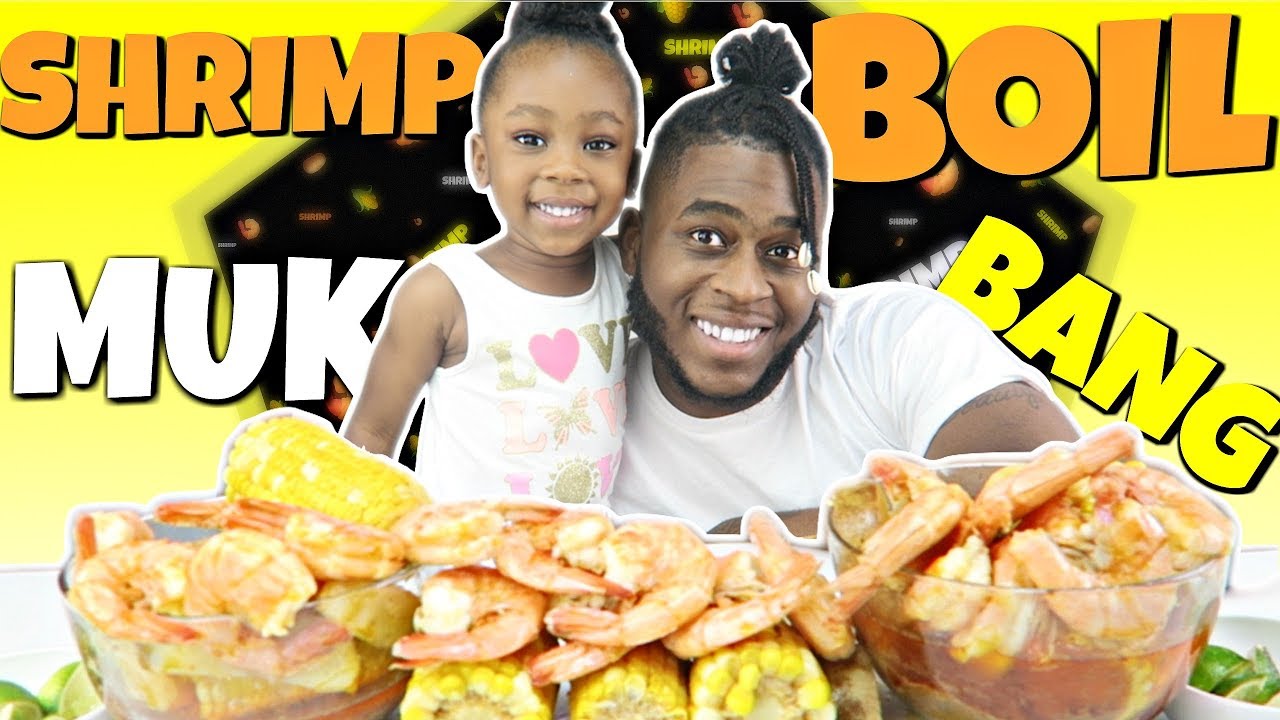 SEAFOOD MUKBANG (YUMMY JUMBO SHRIMP BOIL + NEW SEAFOOD SAUCE) |먹방| FUNNY | 2019