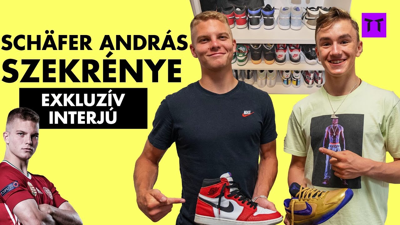 Feltúrtam Schäfer András szekrényét. ⚽️EB, tehetség,  sneaker gyűjtemény, pókember 🔥