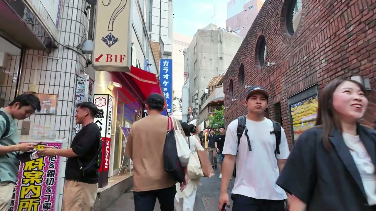 【駅前散歩】渋谷　道玄坂　Shibuya Dougenzaka Aug.2024