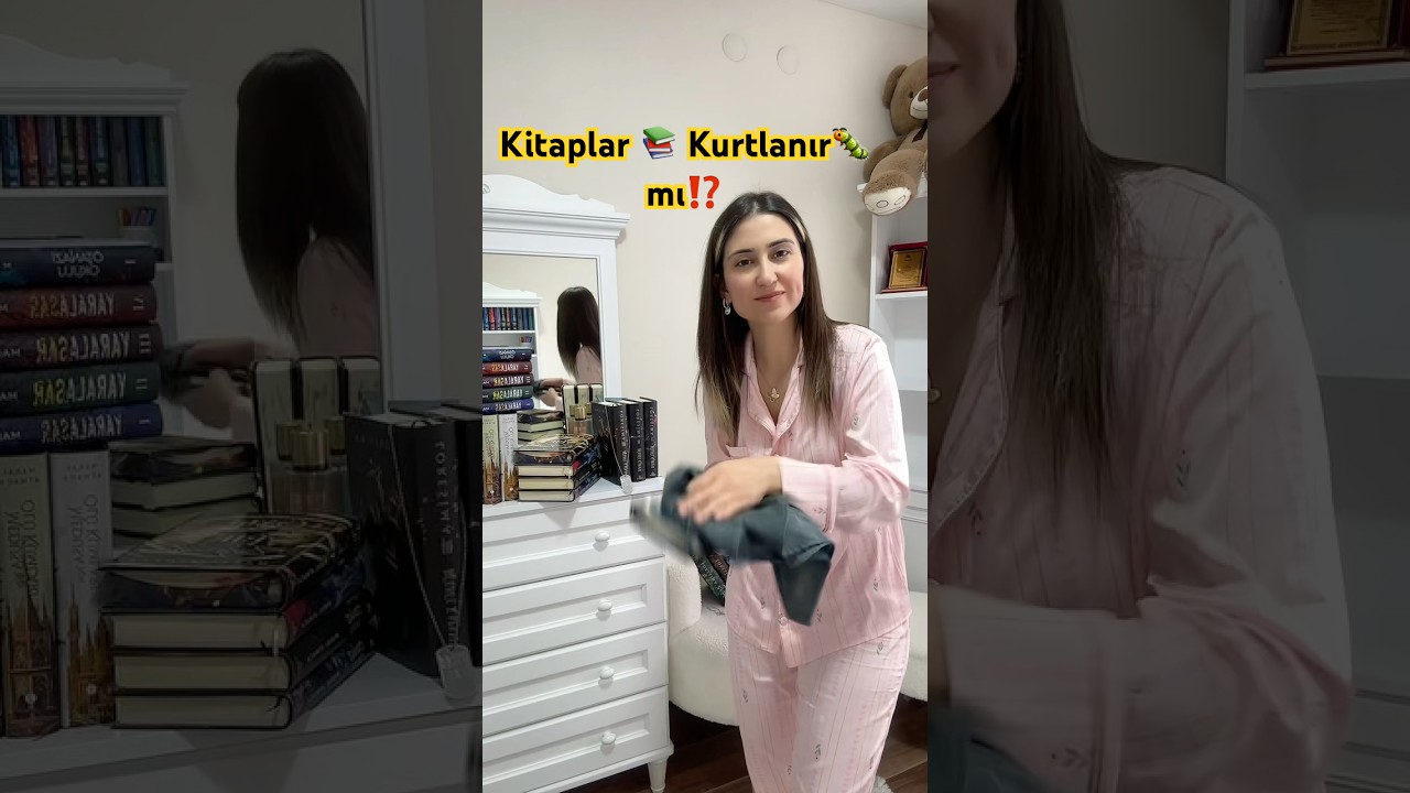 Kitaplar Kurtlanır mı‼️🤯#kitapkurdu#kitap#d&uuml;zen#gen&ccedil;odası