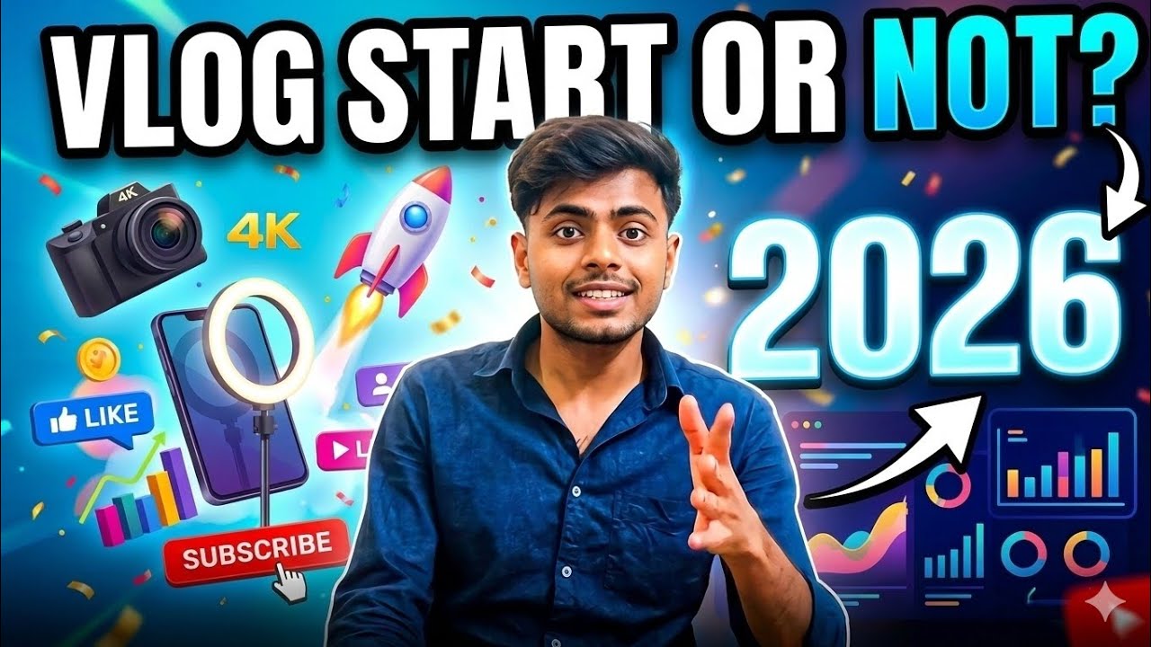 Vlog Start Krna Chahiye ? In 2026/Should Vlog Start In 2026/My Vlogging Journey 