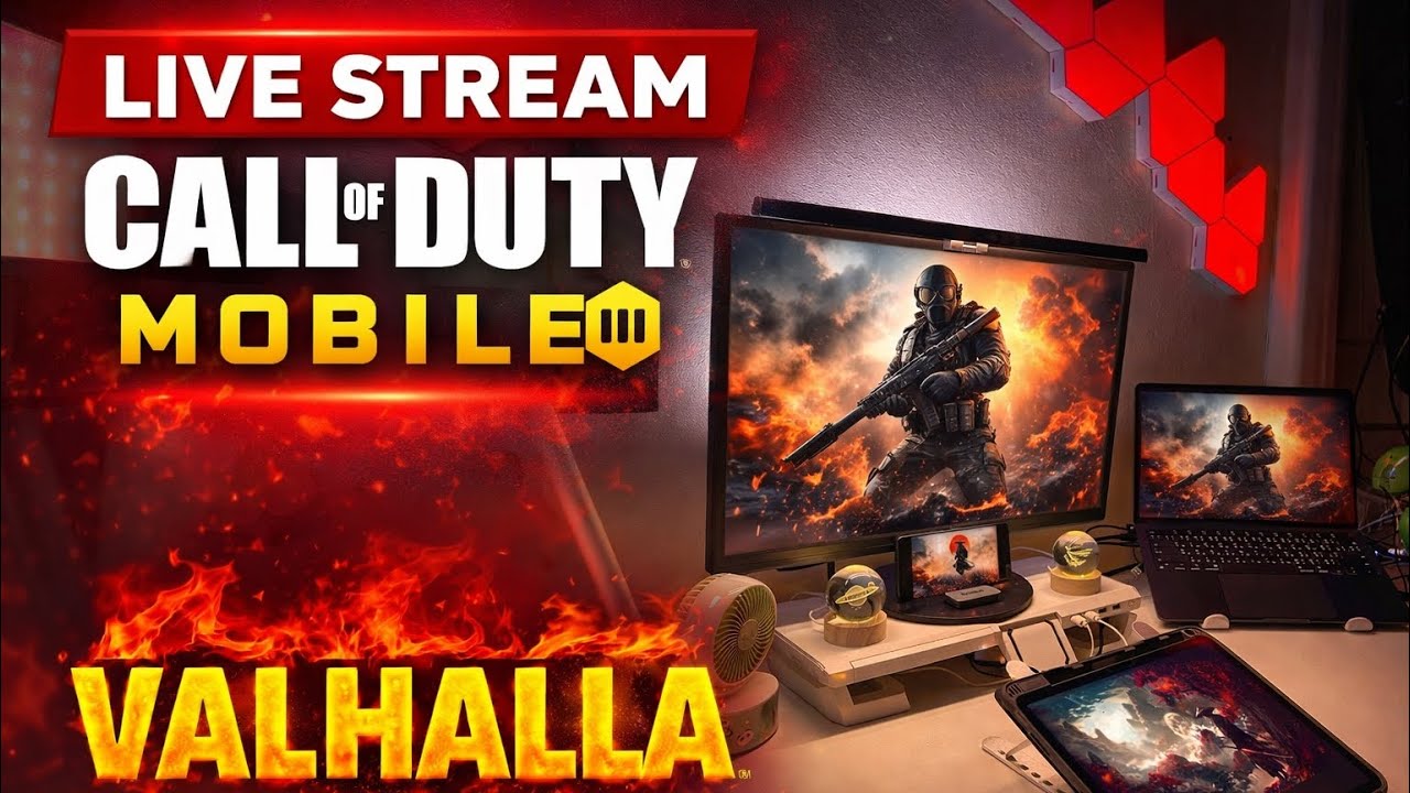 ROAD TO 7K. MAKE YOUR LIFE WORTH|CODM|VALHALLA|LIVE|BATTLE ROYALE