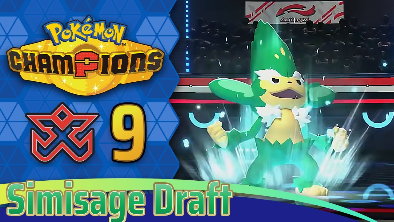 La rivalsa di Simisage - Pok&eacute;mon Champions #9 w/ Cydonia & Dave Cognetta