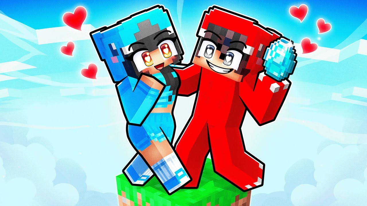 I Became a E-GIRL, And He Gave Me FREE STUFF on One Block in Minecraft!