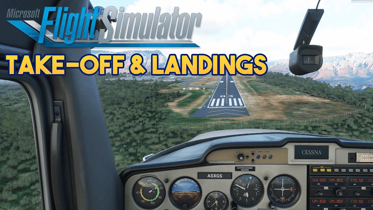 Microsoft Flight Simulator 2020 - TAKE-OFF & LANDINGS