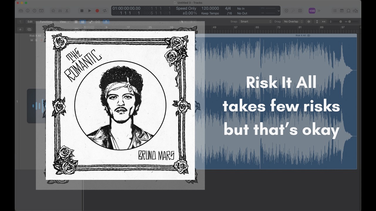 Bruno Mars did not Risk It All for us, but it still sounds gorgeous :)
