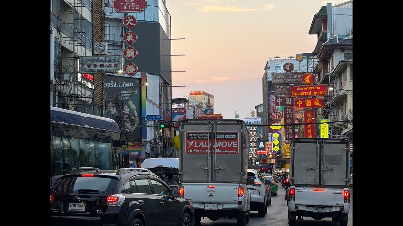 Tayland Bangkok Chinatown Canlı Yayın