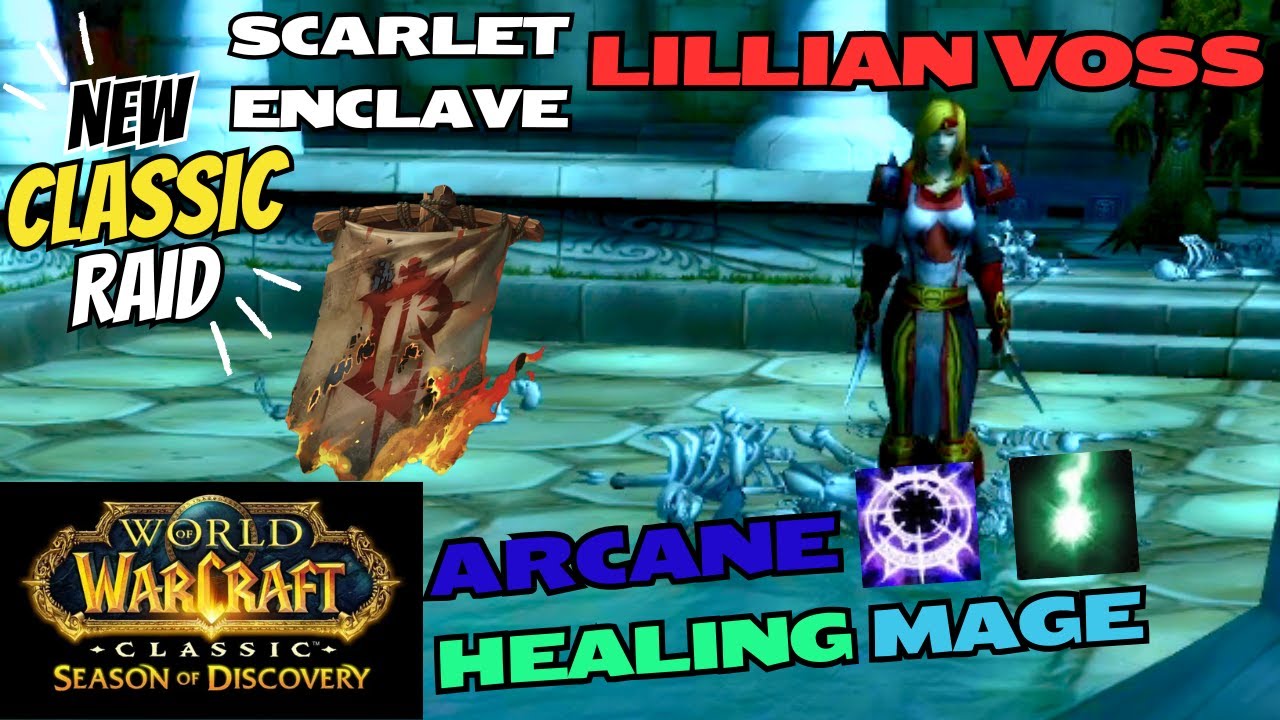 Lillian Voss! - NEW SoD Scarlet Enclave Raid - Healing Mage PoV - WoW Classic SoD Phase 8