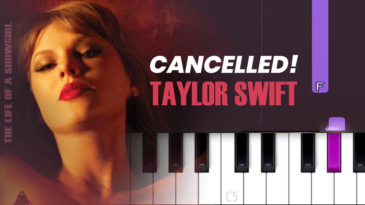 Taylor Swift - CANCELLED! | Piano Tutorial