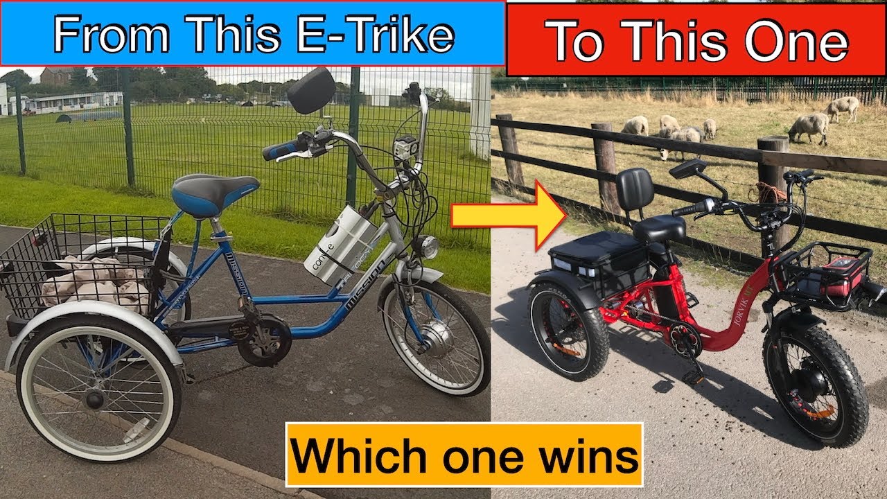 Mission E-Trike to Jorvik E-Trike comparison