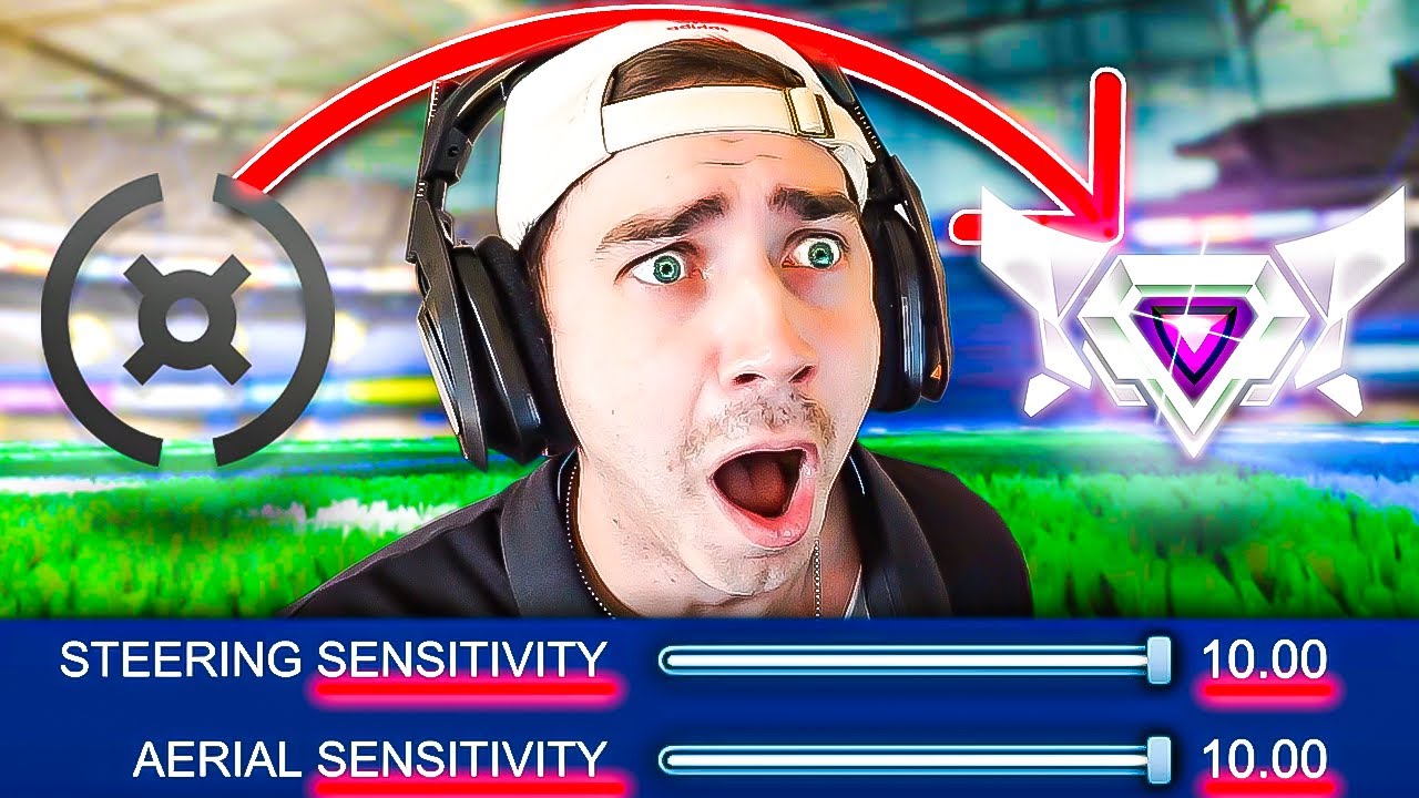 UNRANKED в SSL на MAX SENS SPEEDRUN | Rocket League