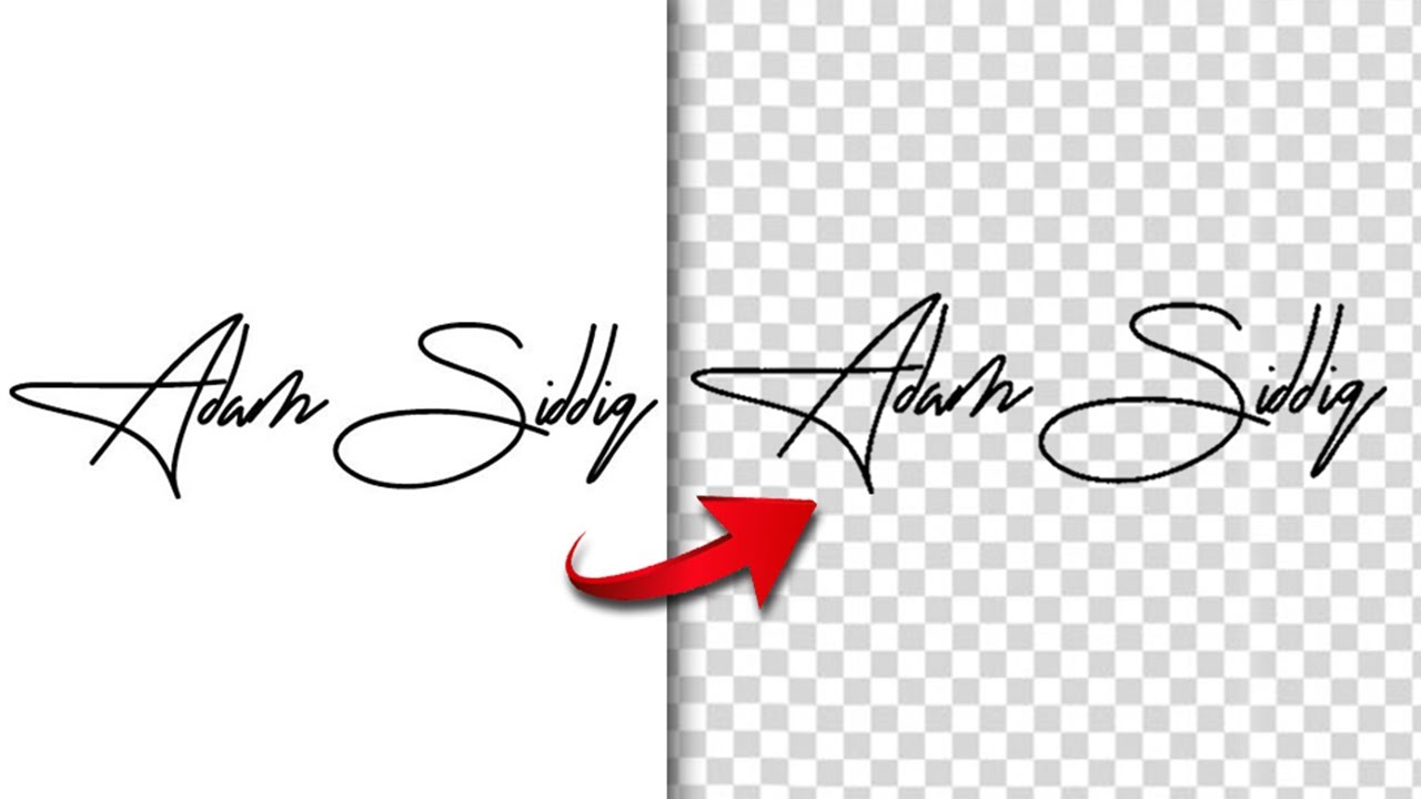 Прозрачная подпись в Photoshop — 2-минутный урок по Photoshop