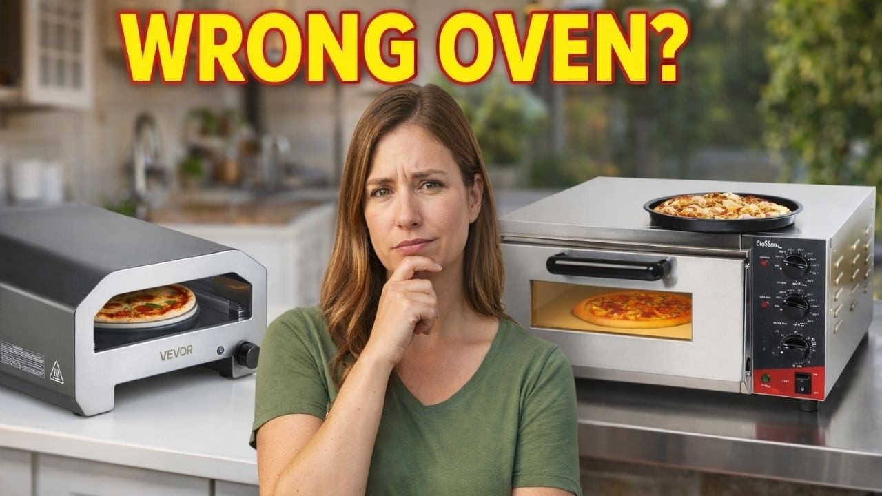Ошибки при покупке печи для пиццы: для использования в помещении или на открытом воздухе, электри...