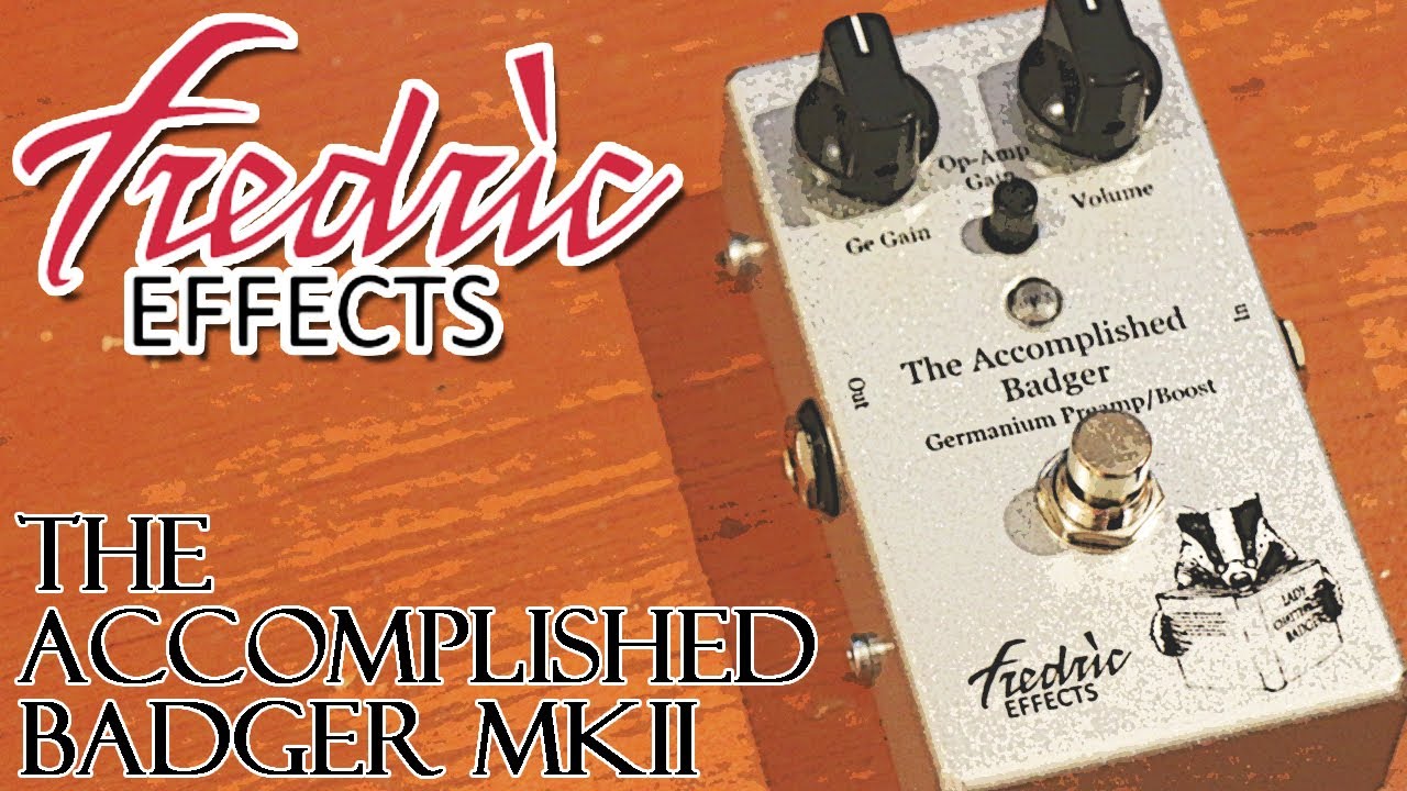 Fredric Effects Accomplished Badger MkII...Теперь с диодами и трансформатором!