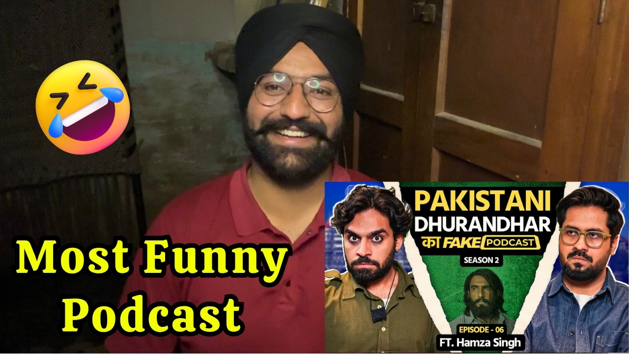 Pakistani Spy - Hamza singh | Fake Podcast | Reaction Video