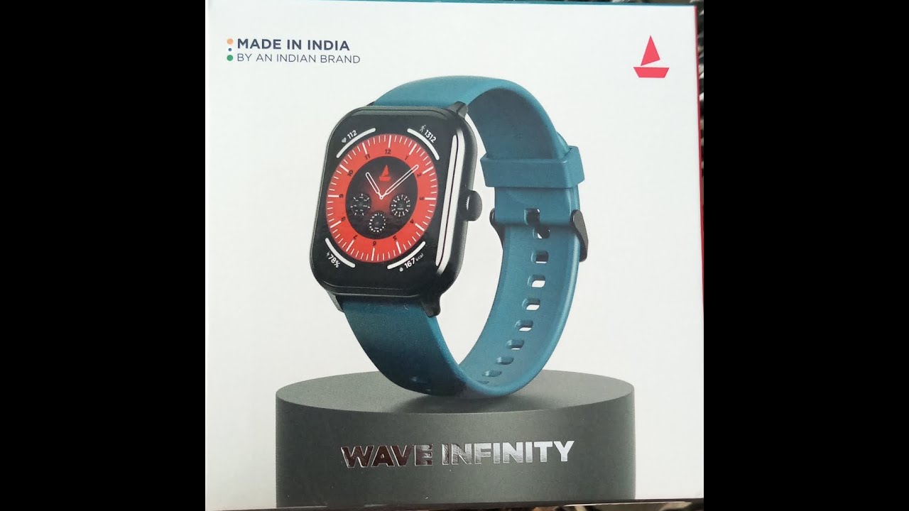 UNBOXING Boat wave infinity smart watch /THE RAW UNBOXING