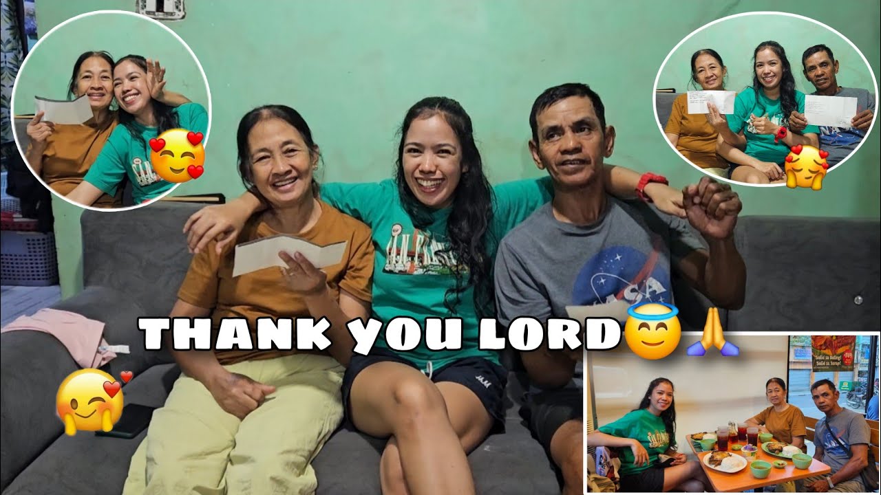 Tuwang-Tuwa ang Nanay at Tatay ni Seth sa Magandang Balita😇🙏 | Dinner at Mang Inasal🥰
