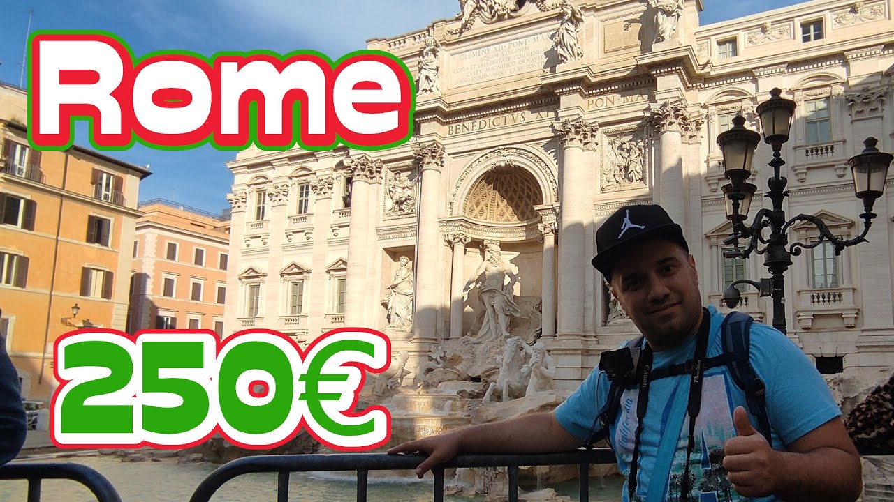 3 Jours à Rome 🇮🇹 pour 250€ Tout Compris !