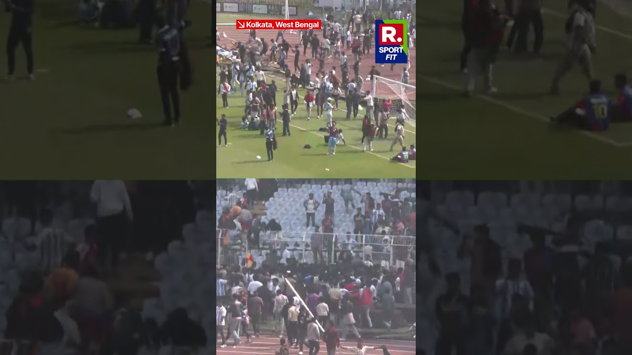 Chaos Erupts at Salt Lake Stadium as Messi Exits Early