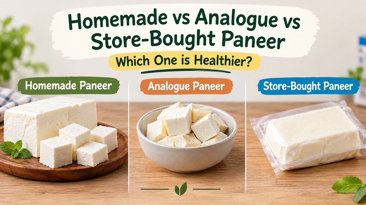 Is Your Paneer Really Paneer?Homemade vs Analogue vs Store-Bought | Ayurveda & NutritionRecommended