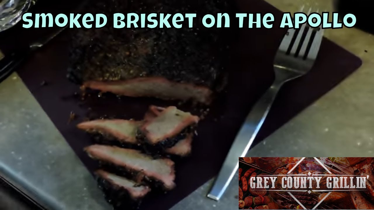 Smoked Brisket on the Napoleon Apollo