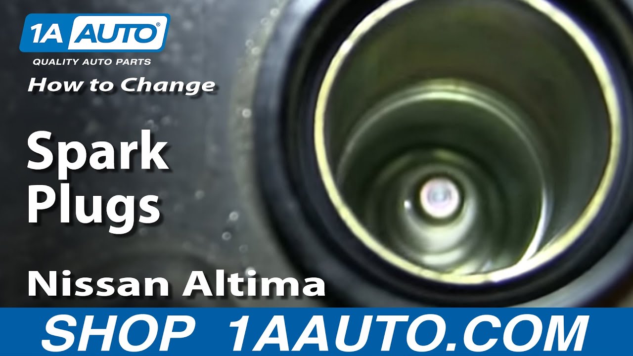 How to Replace Spark Plug 02-06 Nissan Altima