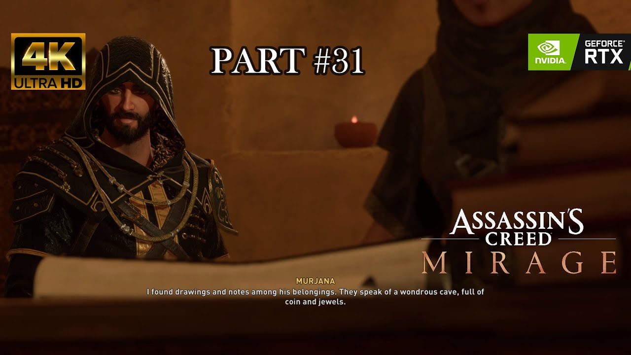Assassin’s Creed Mirage Walkthrough Part 31 – Meet Murjana | No Commentary (PC Ultra Gameplay)