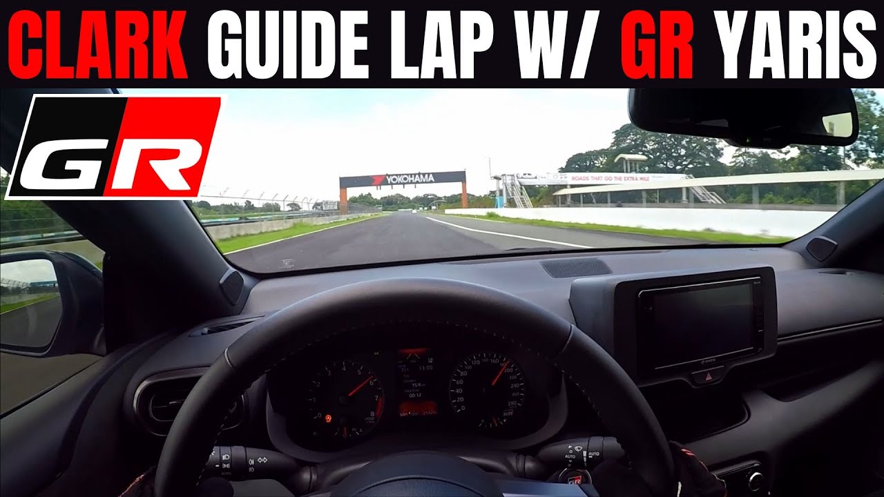 Clark International Speedway Guide Lap with a GR Yaris