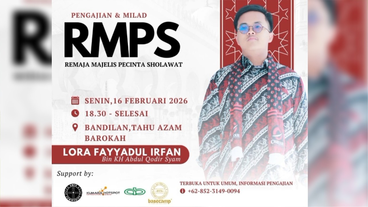 MILAD RMPS (Remaja Majelis Pecinta Sholawat) KE-03 | (16/02/2026)